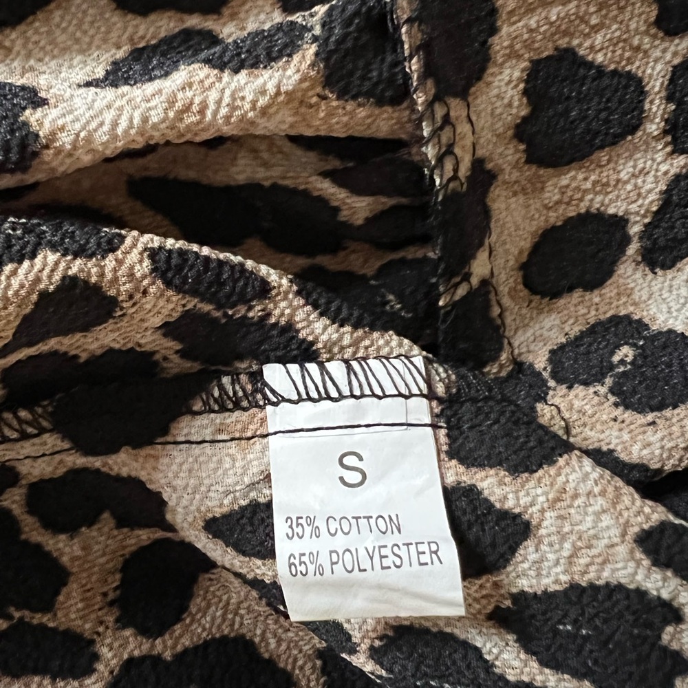 Leopard Skirt with Ruffle - Picture 4 of 4